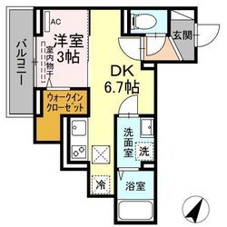 Ａｏｉパレス溝の口の物件間取画像